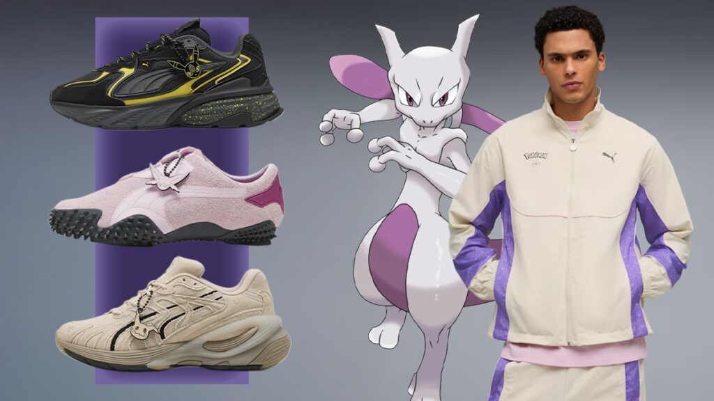 PUMA lança coleção com Pokémon e mira fãs de todas as idades
