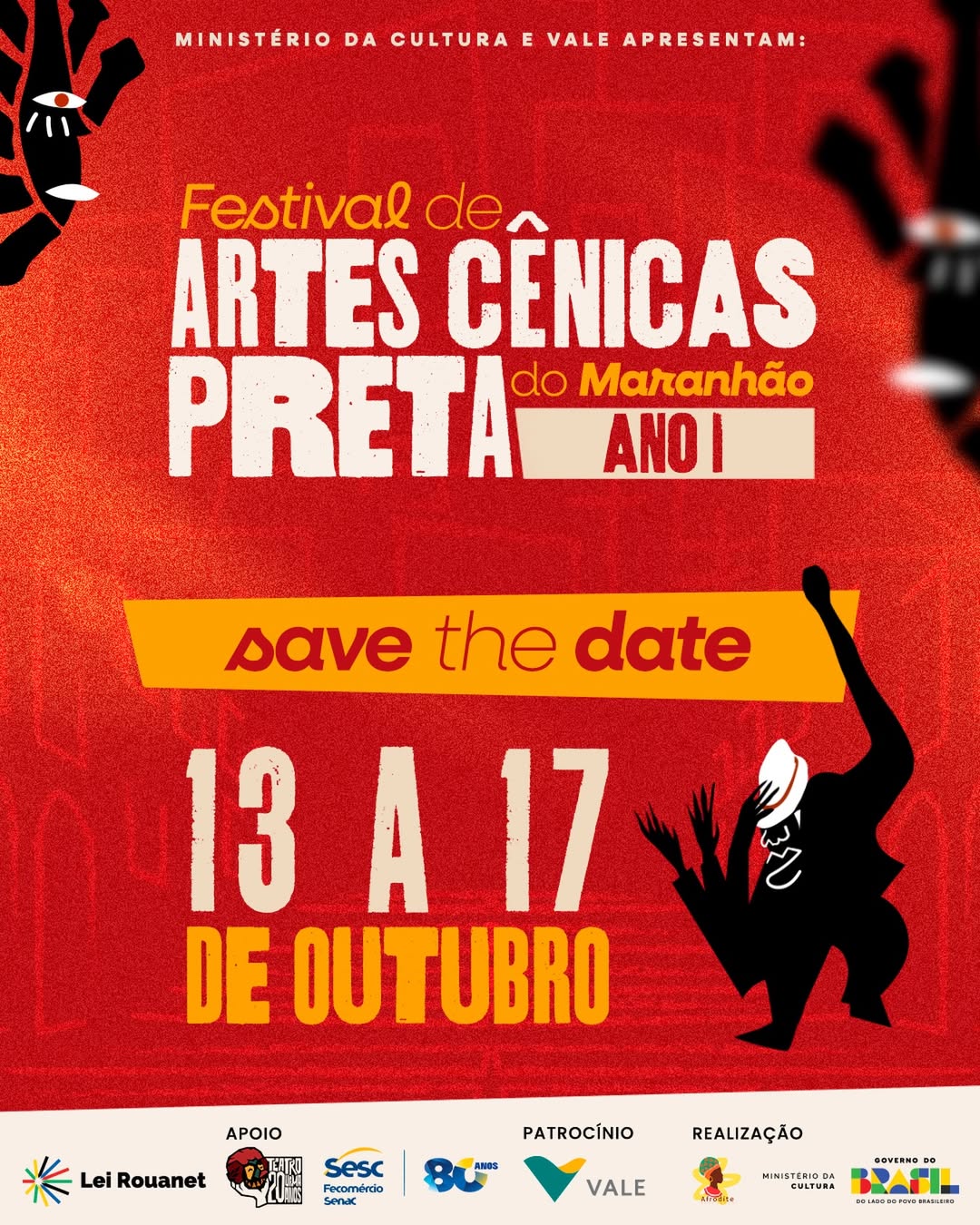 Festival de artes cênicas abre seleção para espetáculos e performances negras no Maranhão Festival de artes cênicas abre seleção para espetáculos e performances negras no Maranhão