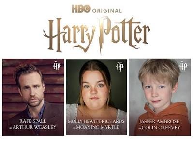 Série de ‘Harry Potter’ escala Arthur Weasley, Murta que Geme e Colin Creevey para 2ª temporada Série de ‘Harry Potter’ escala Arthur Weasley, Murta que Geme e Colin Creevey para 2ª temporada